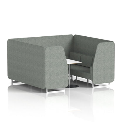 Brixworth Booth With White Table In Single Tone