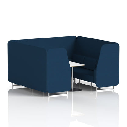 Brixworth Booth With White Table In Single Tone