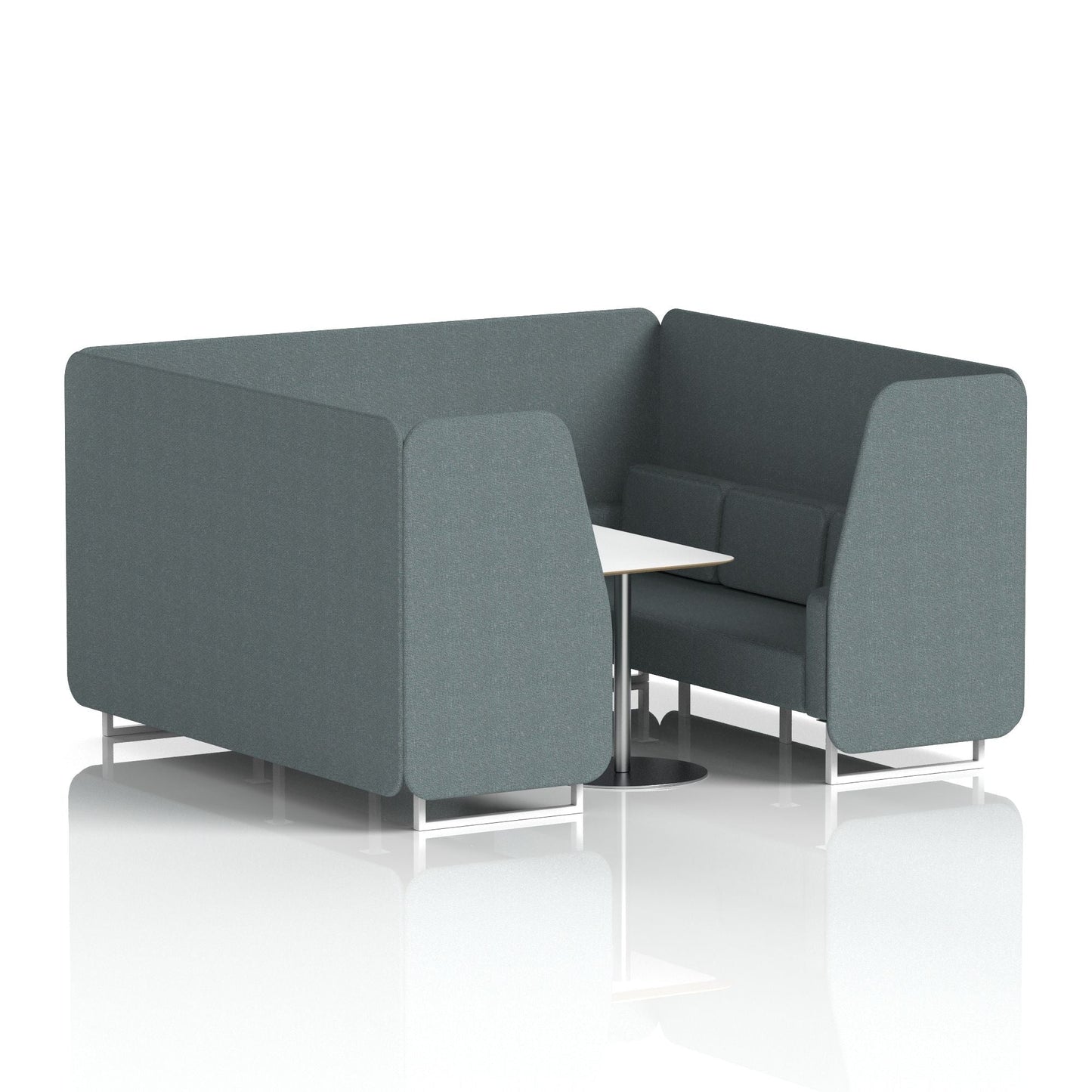 Brixworth Booth With White Table In Single Tone