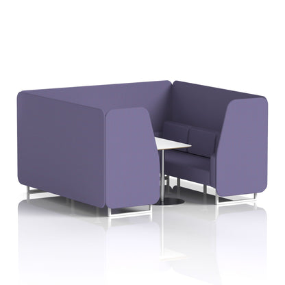 Brixworth Booth With White Table In Single Tone
