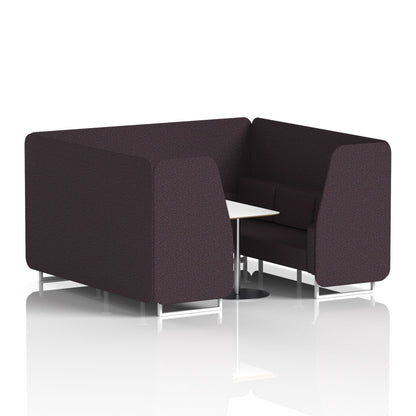 Brixworth Booth With White Table In Single Tone