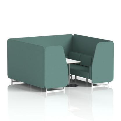 Brixworth Booth With White Table In Single Tone