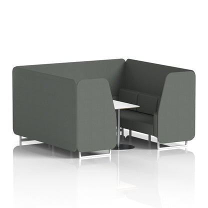 Brixworth Booth With White Table In Single Tone