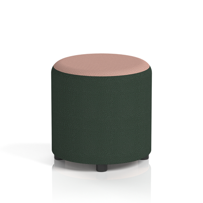 Harlestone Round Stool in Two Tone