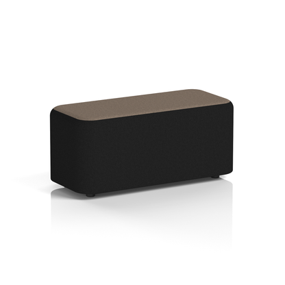 Harlestone Rectangular Stool in Two Tone