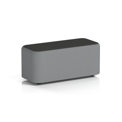 Harlestone Rectangular Stool in Two Tone