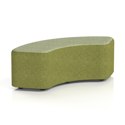 Harlestone Curved Stool in Two Tone