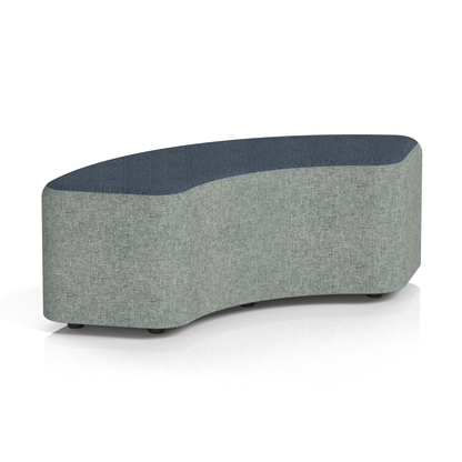 Harlestone Curved Stool in Two Tone