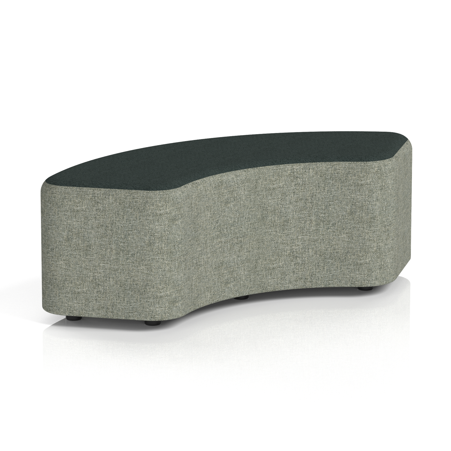 Harlestone Curved Stool in Two Tone