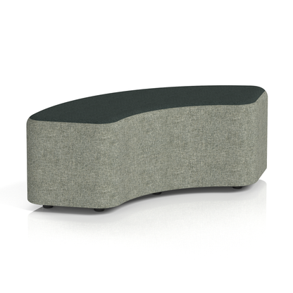 Harlestone Curved Stool in Two Tone