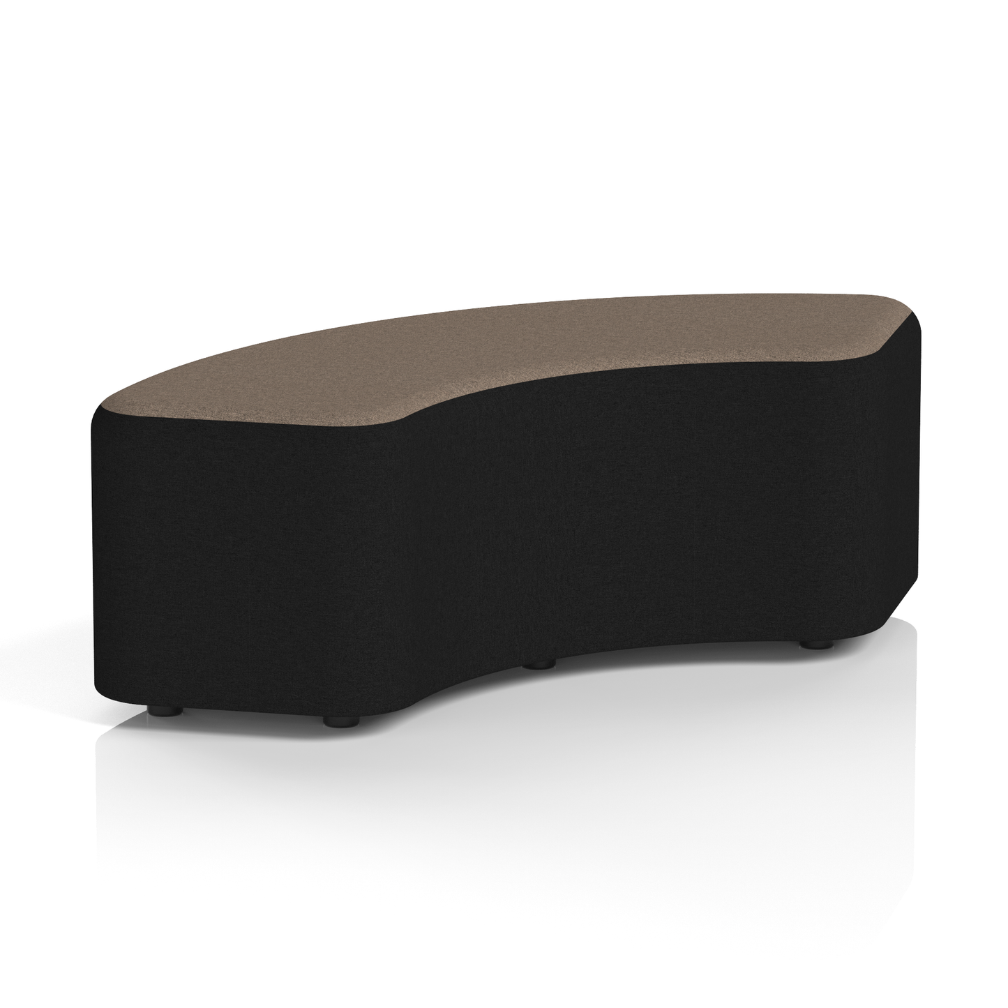 Harlestone Curved Stool in Two Tone