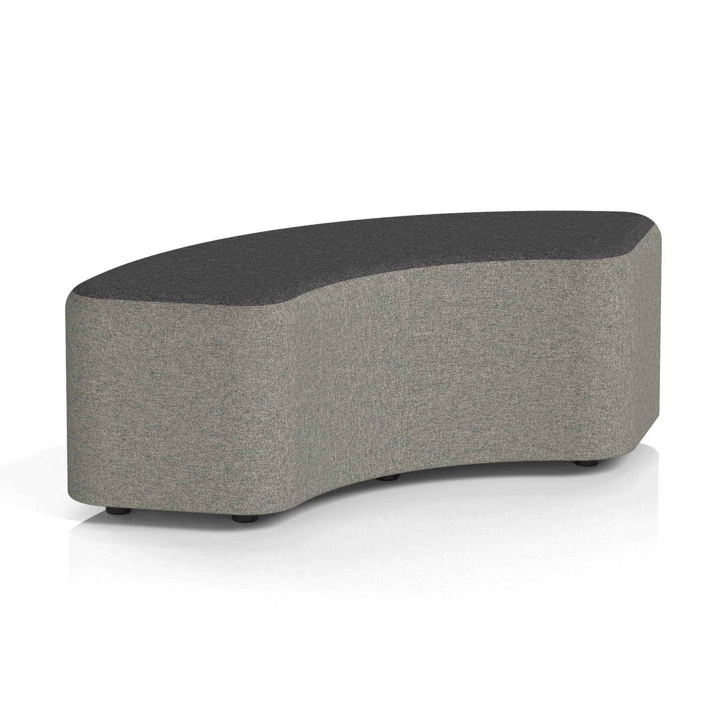 Harlestone Curved Stool in Two Tone