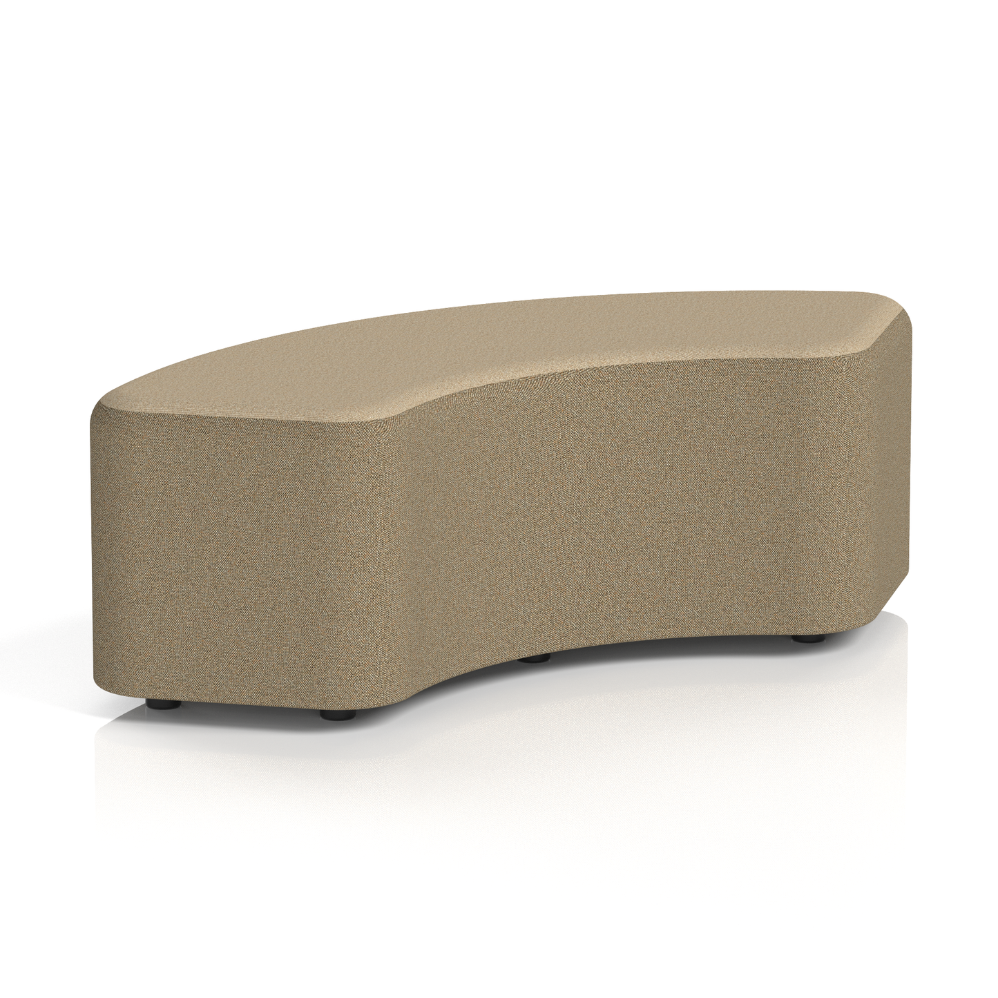 Harlestone Curved Stool in Two Tone