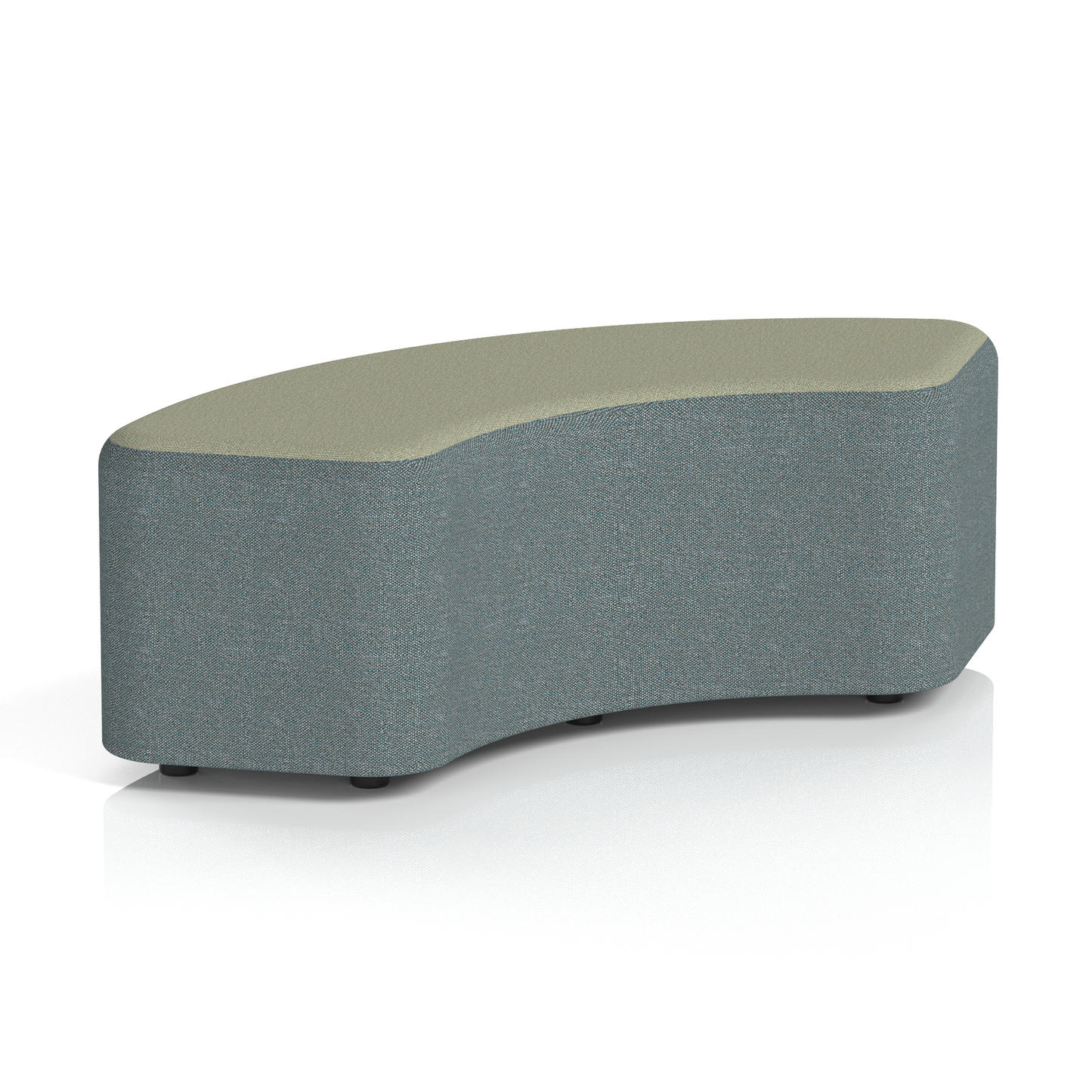 Harlestone Curved Stool in Two Tone