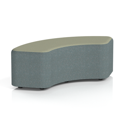 Harlestone Curved Stool in Two Tone