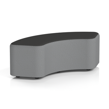 Harlestone Curved Stool in Two Tone