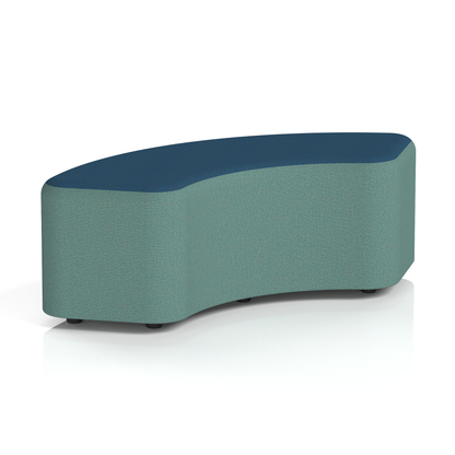 Harlestone Curved Stool in Two Tone