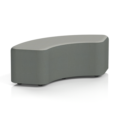 Harlestone Curved Stool in Two Tone