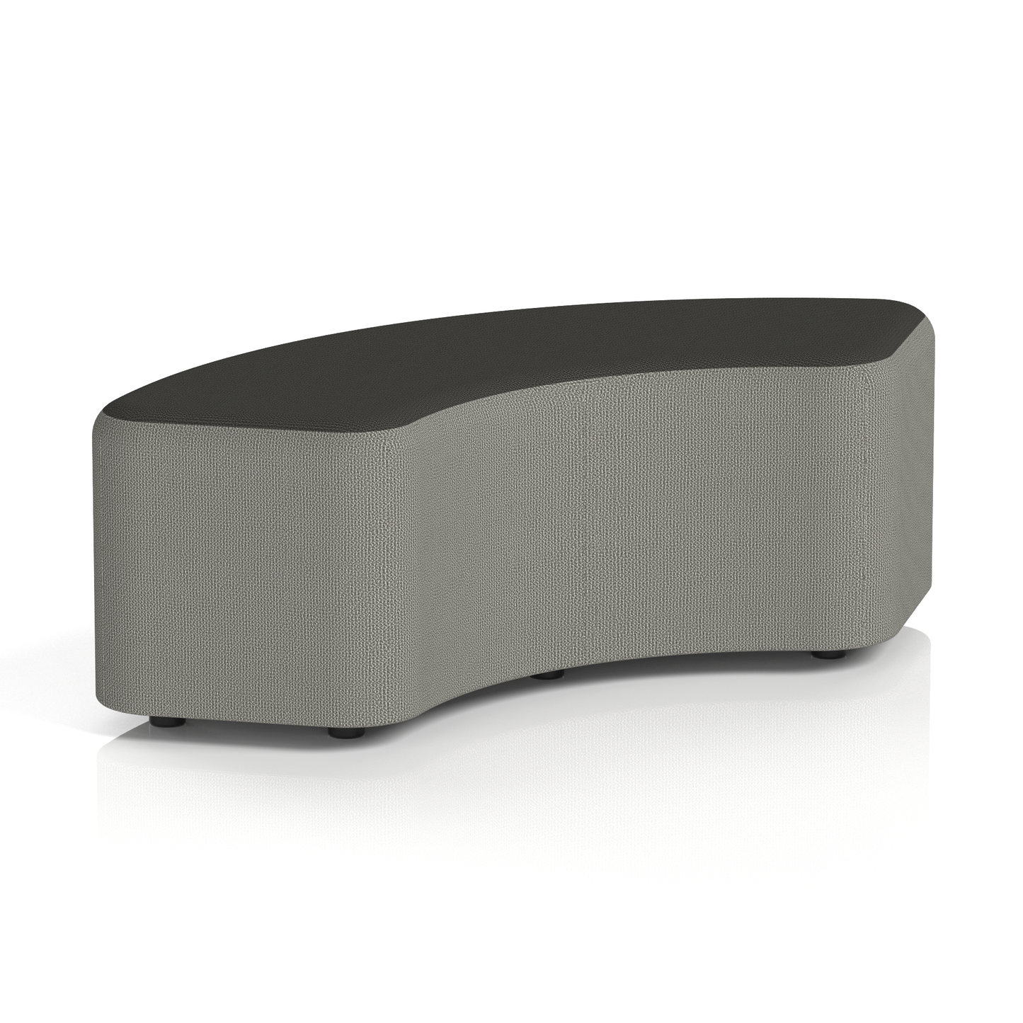 Harlestone Curved Stool in Two Tone