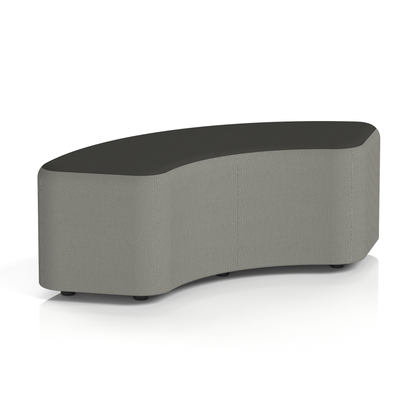 Harlestone Curved Stool in Two Tone