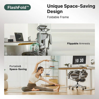 Hinomi H2 Pro Ergonomic Office Chair with Bi-Pivot Armrest