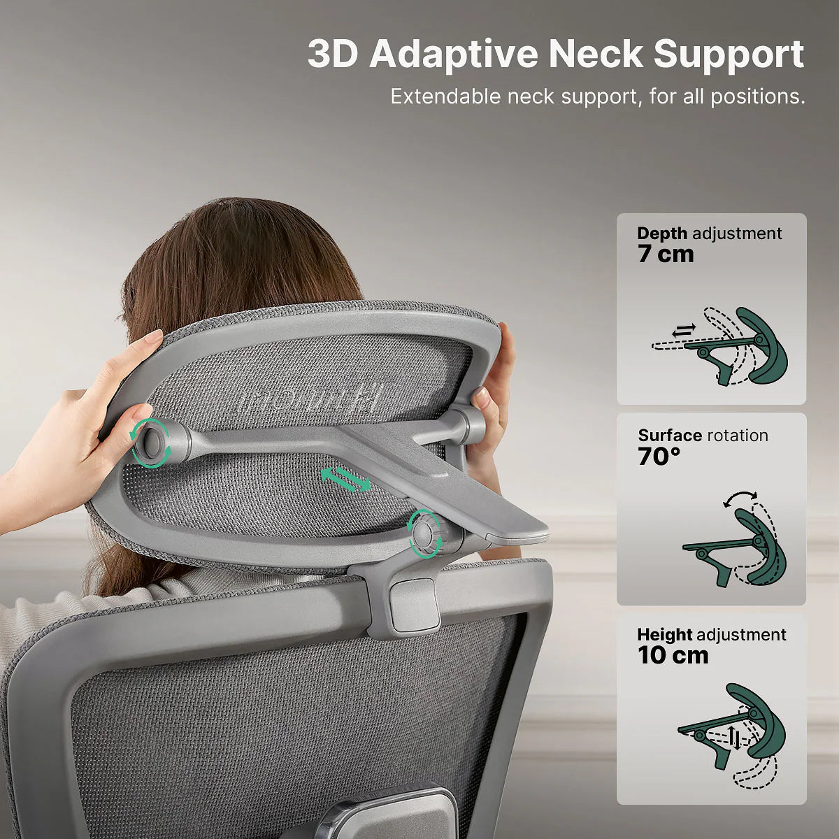 Hinomi H2 Pro Ergonomic Office Chair with Bi-Pivot Armrest