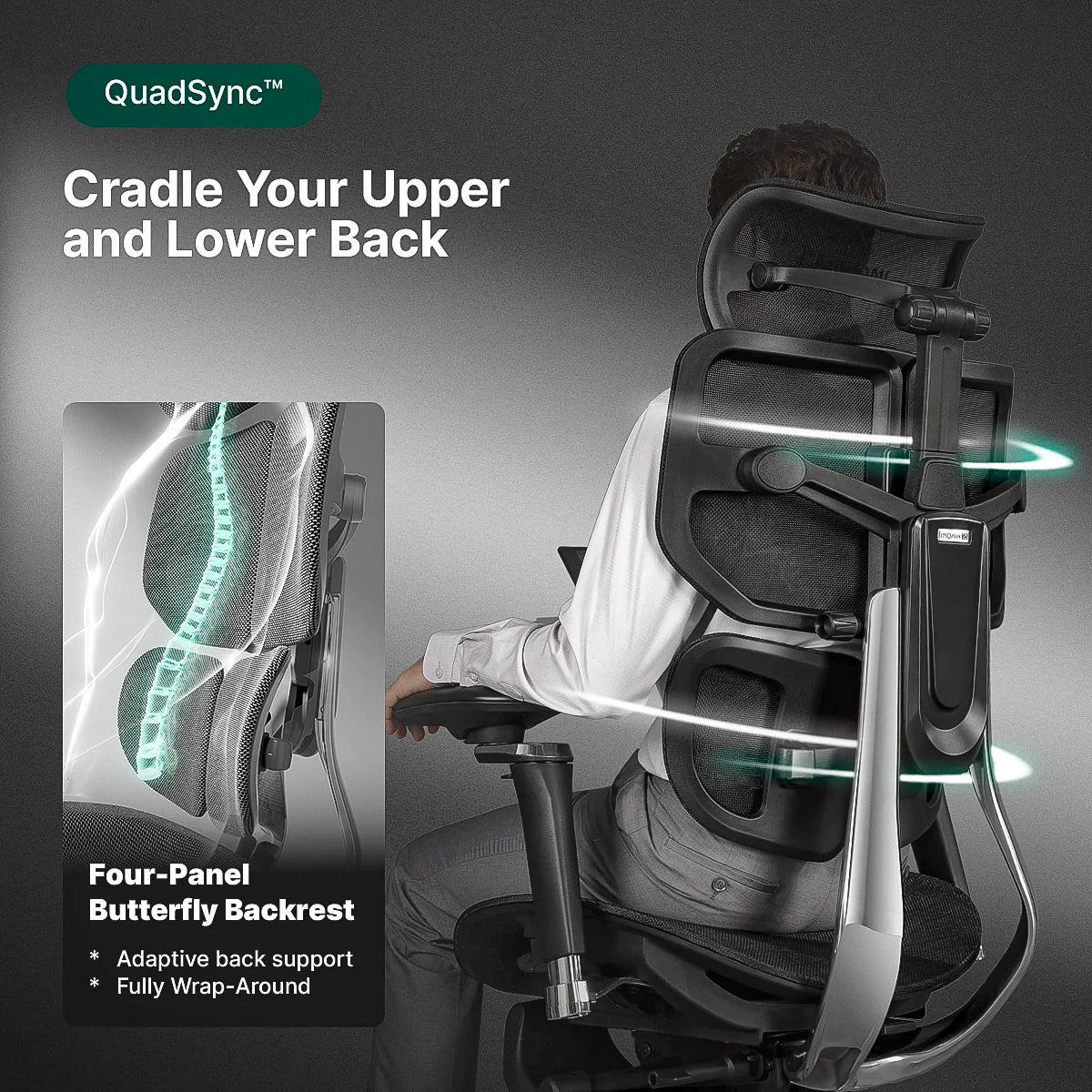 Hinomi X2 Pro Ergonomic Chair with Footrest for Home Office