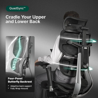 Hinomi X2 Pro Ergonomic Chair with Footrest for Home Office