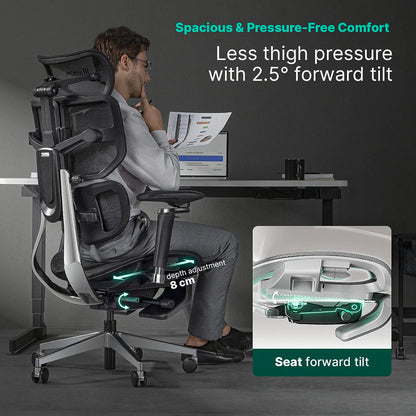 Hinomi X2 Pro Ergonomic Chair with Footrest for Home Office